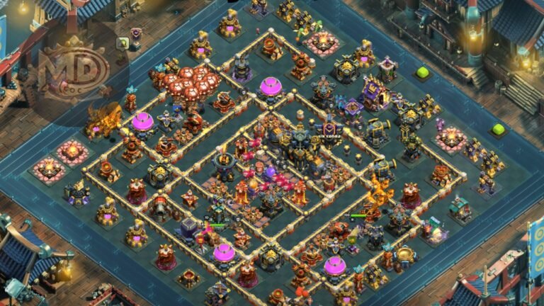 “💪 6 DEFENSE WINS IN A ROW! 🖐️ TH17 WAR BASE WITH LINK! | CLASH OF CLANS (35)