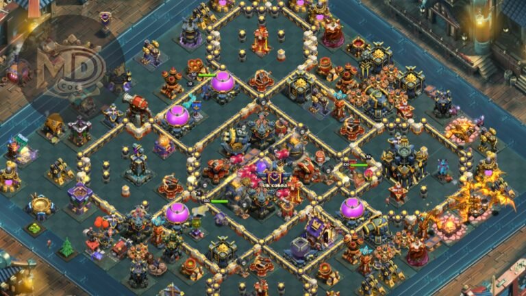 Th17 Anti 2 War Base with Link clash of clans (37)