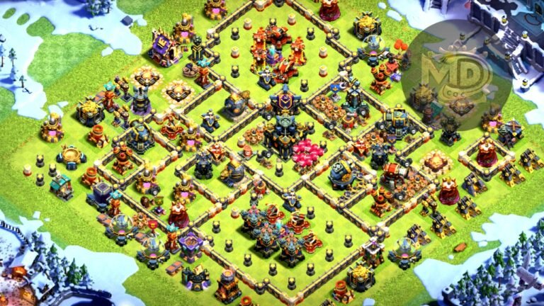 Beat Th17 CWL Base with Link| Th17 War Base with Link (42)